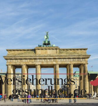 Bild des Torbogens am Eingang zu Berlin
