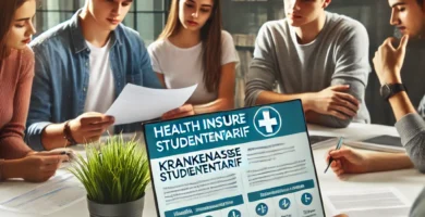 Bilder einer Gruppe junger Studenten, die an einem Tisch reden
