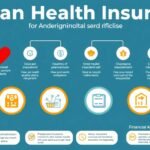 Bild einer Infografik mit Gesundheitsinformationen und Symbolen
