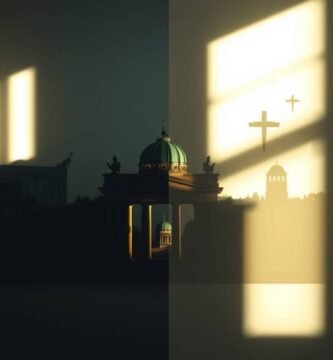 Bild der Stadt Berlin mit medizinischen Symbolen