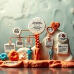 Aus Plastilin gefertigtes Bild der Ärzte mit Informationen aus dem Artikel