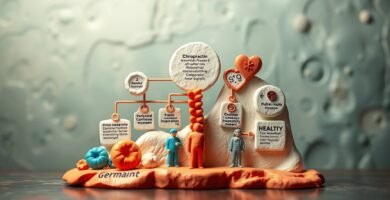 Aus Plastilin gefertigtes Bild der Ärzte mit Informationen aus dem Artikel